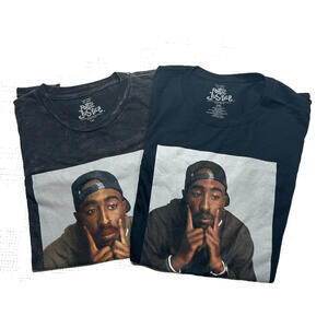 Poetic Justice 2xl Shirt 2pac bundle - Size 2XL Preowned. 2 for 1